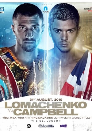 Poster Vasyl Lomachenko vs. Luke Campbell (2019)