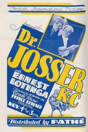 Poster Dr. Josser K.C. (1931)