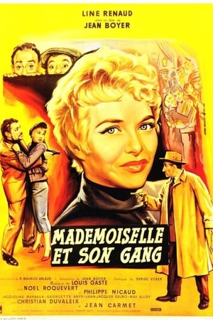 Poster Mademoiselle et son gang 1957