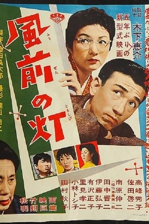 Poster 風前の灯 1957