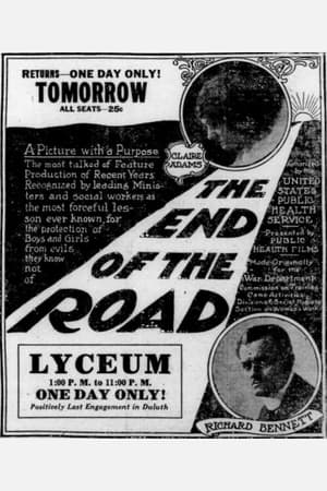 Poster The End of the Road (1919)