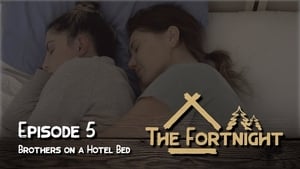 Image Brothers on a Hotel Bed