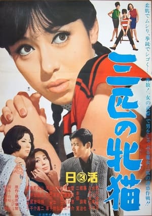 Poster 三匹の牝猫 1966