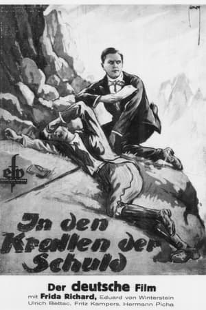 Poster In den Krallen der Schuld 1924