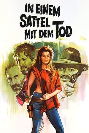 Poster In einem Sattel mit dem Tod 1971