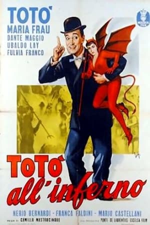 Poster Totò all'inferno (1955)