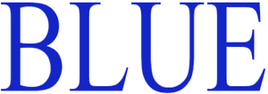 Blue