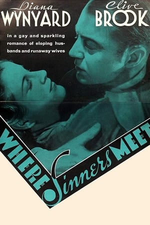 Poster Where Sinners Meet 1934