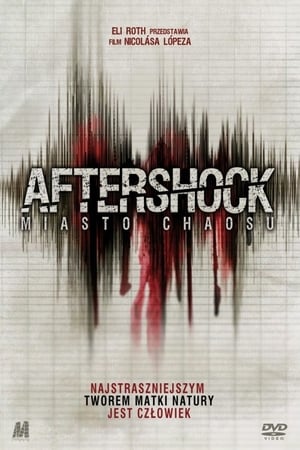 Poster Aftershock. Miasto chaosu 2012