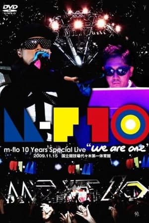 Poster m-flo 10 Years Special Live "we are one" (2010)