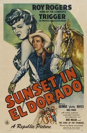 Poster Sunset in El Dorado 1945