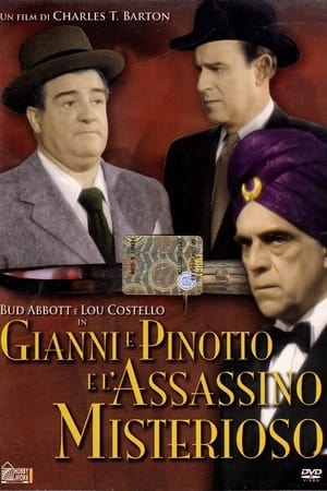 Poster Gianni e Pinotto e l'assassino misterioso 1949