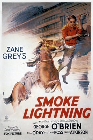 Poster Smoke Lightning 1933