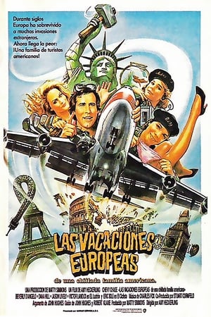 Poster Las vacaciones europeas de una chiflada familia americana 1985