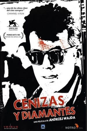 Poster Cenizas y diamantes 1958