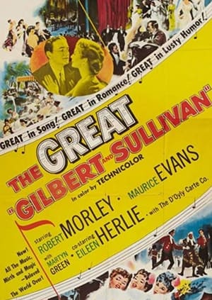 Poster The Story of Gilbert and Sullivan 1953