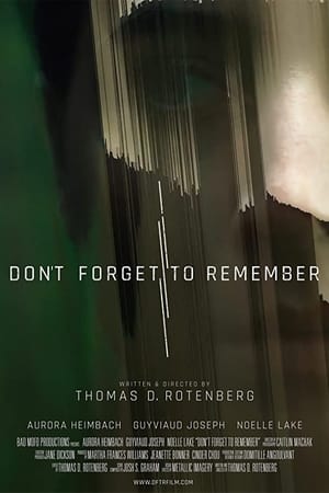 Poster Don't Forget to Remember 2020