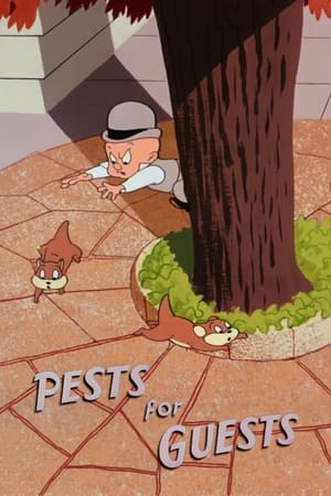 Poster Pests for Guests 1955