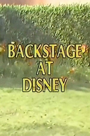 Poster Backstage at Disney 1983