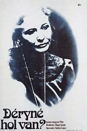 Poster Déryné, hol van? 1975
