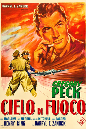 Poster Cielo di fuoco 1949
