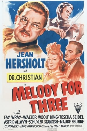 Poster Melody for Three 1941