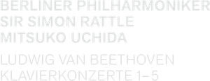 Beethoven: Piano Concertos 1-5 - Uchida, Rattle