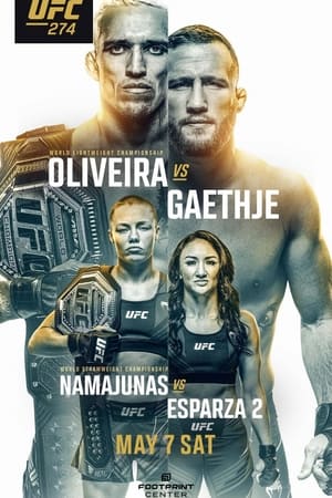 Poster UFC 274: Oliveira vs. Gaethje (2022)