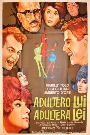 Poster Adultero lui, adultera lei (1963)