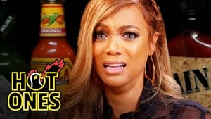 Tyra Banks Cries for Her Mom While Eating Spicy Wings