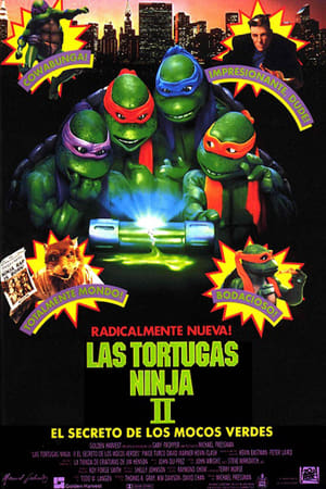 Poster Las tortugas ninja II: El secreto de los mocos verdes 1991