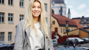 Therése Lindgren testar