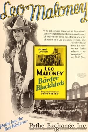 Poster Border Blackbirds (1927)