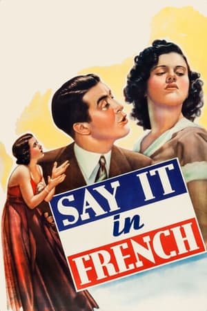 Poster Say It in French 1938