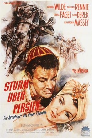 Poster Sturm über Persien 1957