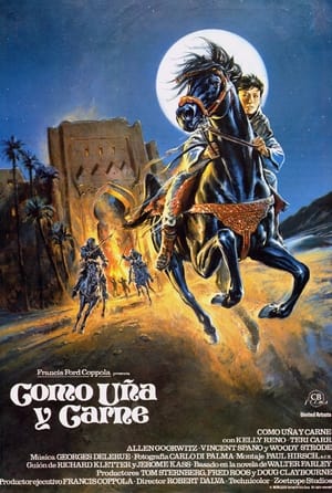 Poster Como uña y carne 1983