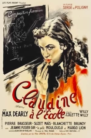 Poster Claudine at School (1937)