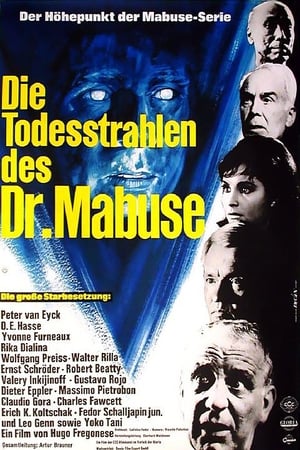 Poster Die Todesstrahlen des Dr. Mabuse 1964