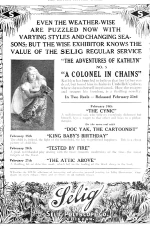 Poster A Colonel in Chains 1914