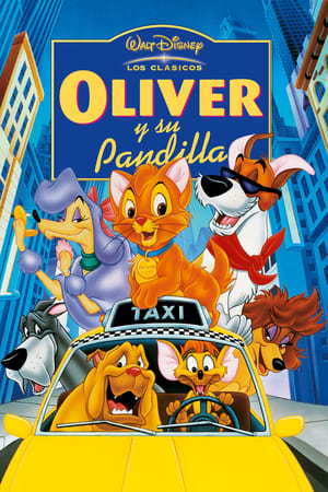 Poster Oliver y su pandilla 1988