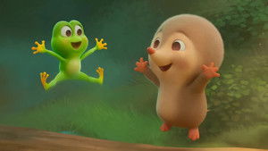 Still from Margo and Froggy: A Game of Jump and Hop