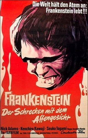 Poster Frankenstein – Der Schrecken mit dem Affengesicht 1965