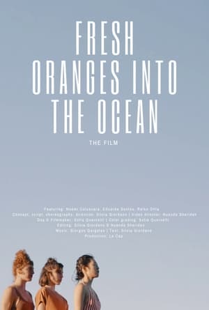 Fresh oranges into the ocean