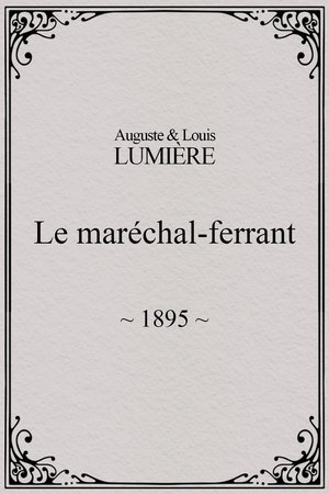 Le maréchal-ferrant poster