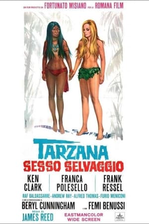 Poster Tarzana, sesso selvaggio 1969
