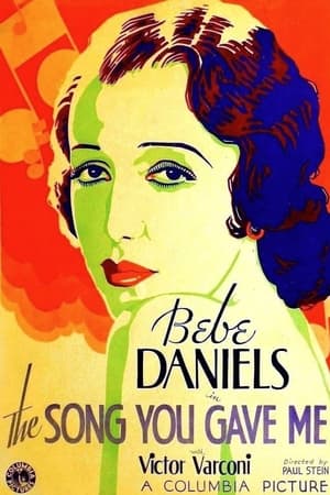 Poster The Song You Gave Me 1933
