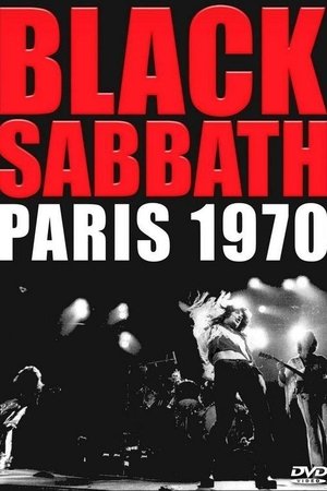 Poster Black Sabbath - Paris 1970 (2011)