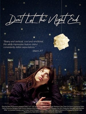 Poster Don't Let the Night End (2019)