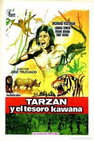 Poster Tarzán y el tesoro Kawana 1975