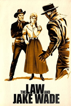 Poster Prawo i Jake Wade 1958